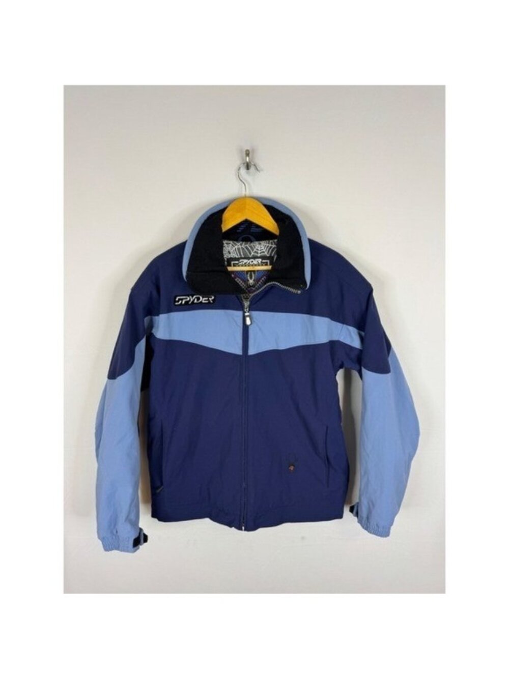 Vintage 90s Spyder Dermizax Flex Ski Jacket Women S Oversized Blue Schoeller